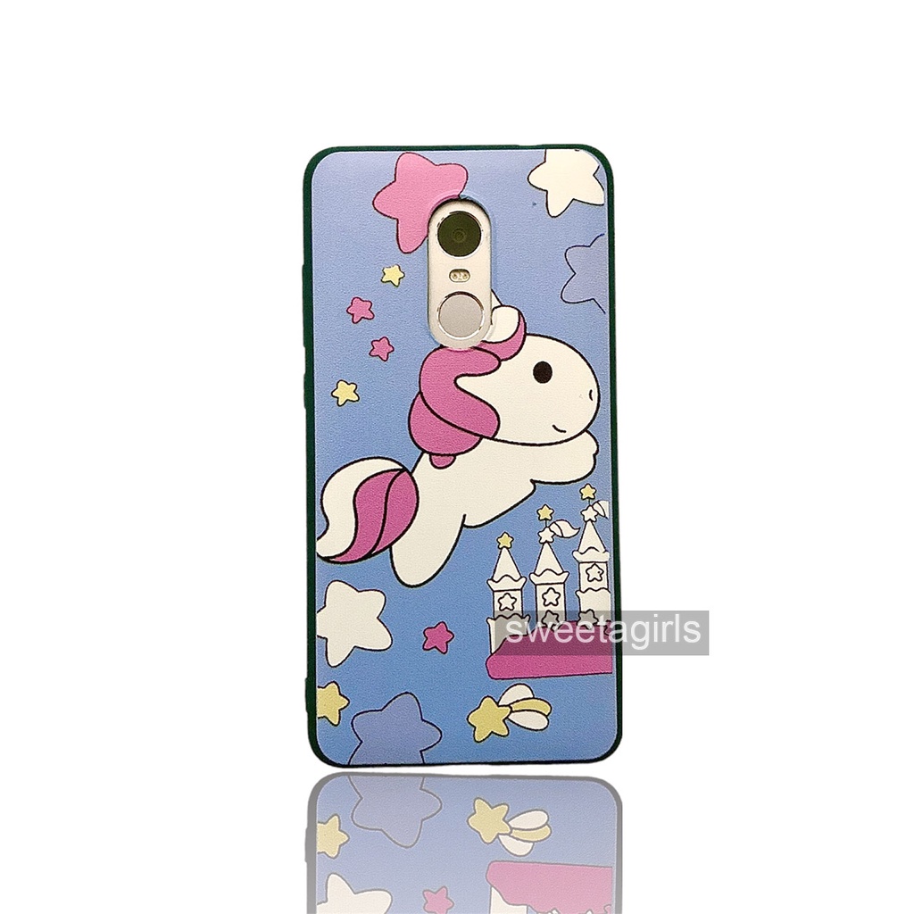 Casing Silikon Lucu untuk Xiaomi Redmi Note 4X - Model Pro Cam - Casing peach Case Gemoy - Bisa Bayar ditempat - sweetacase.id - Case Cubit Lucu - Karakter -  Softcase - Case Gemoy - Kesing - Aesthetic - Boneka 3D