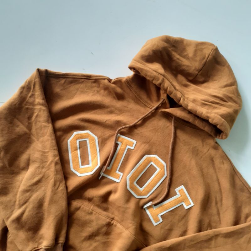 Sweater Hoodie Thrift Gemoy Oversize 5252 OIOI Bordir Like New