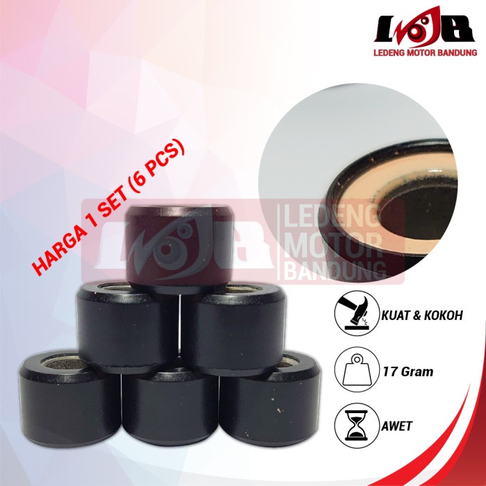 AHM Original Roller Set PCX 150 ADV Vario 125 Beat New K97 isi 6pcs