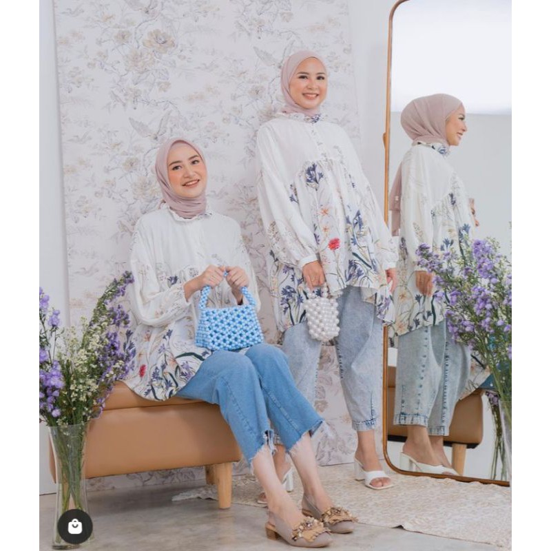 Heidi Top Calla Lily by Haideeorlin