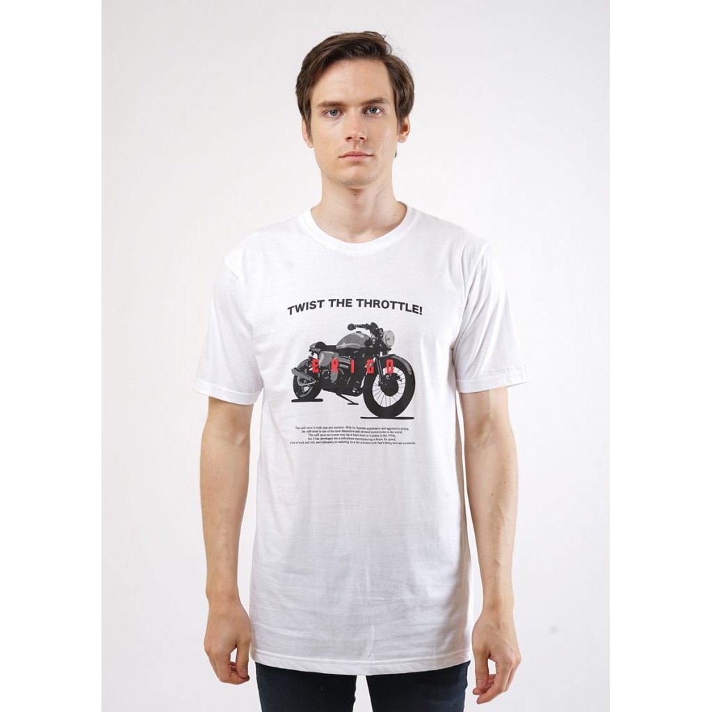 

Erigo T-shirt Throttle White