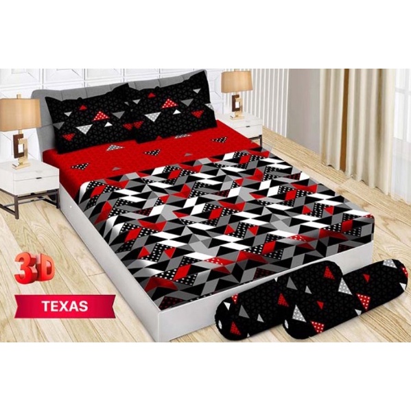 ❤ IJN ❤ Sprei BONITA B4 BANTAL 4 180x200 Motif Terbaru 3D Disperse (BISA COD)