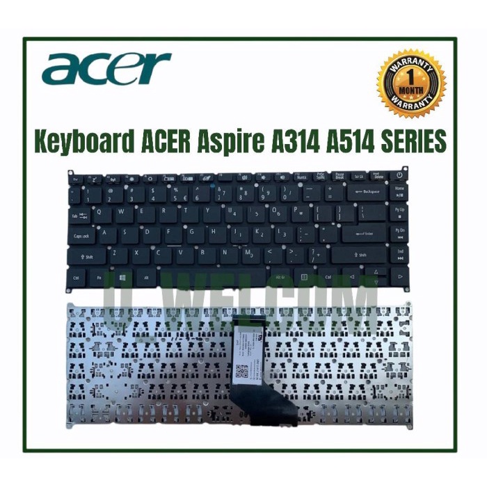 Produk Terbaru Keyboard Acer Aspire 3 A314 A314 -33 A314-41