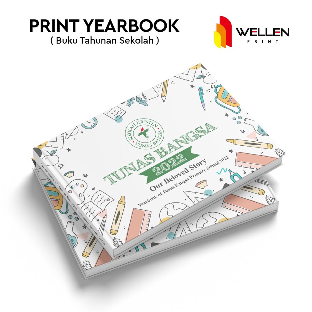 WELLEN PRINT - Cetak Buku Tahunan Sekolah / Print Year Book Hard Cover Custom