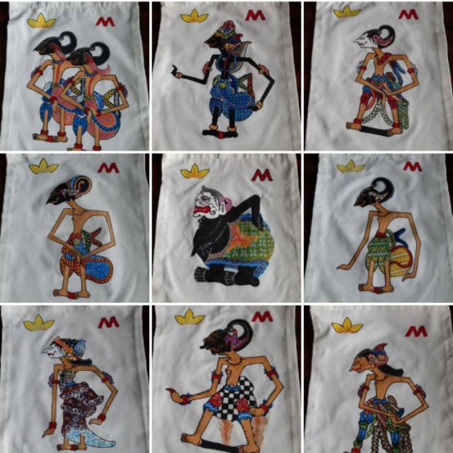 

Tote Bag Lukis Wayang