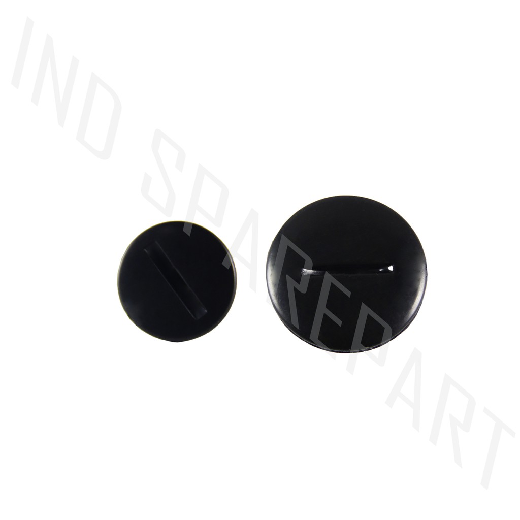 Plastik Tutup Block/Blok Magnet/Mesin Besar/Kecil Hitam Set Karisma/Revo/Absolute/Supra X 125