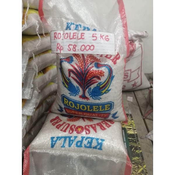 

BERAS ROJOLELE 5 KG MURAH | ROJOLELE SEDANG