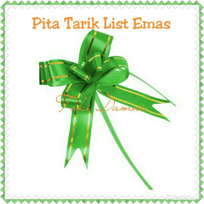 

Pita Tarik List Emas uk 18mm & 28mm [ Per Pcs ]