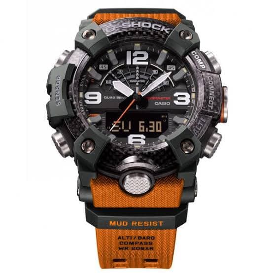 New G-Shock Pria Type GG-B100 Ori Bm Red baterai Free Box Set