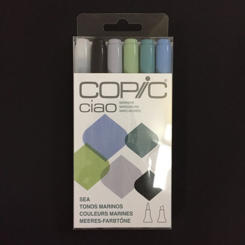 

COPIC CIAO SET 6 SEA