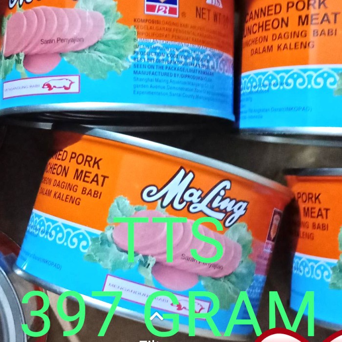 

Jual Maling Kaleng 397gr Daging BABI MALING Ma Ling Pork Luncheon 397 Gr - tanpa buble Murah