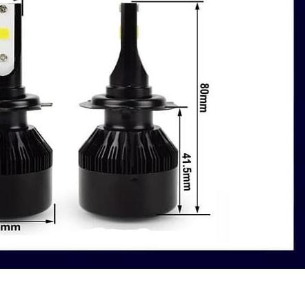✯ LED C6 HEADLIGHT H11 BLACK SERIES H11 ULTRA BRIGHT DIM C6 36WATT ➥