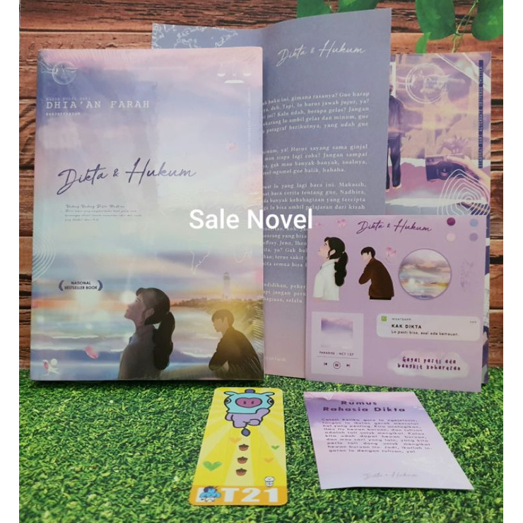 READY Dikta & Hukum - Dhia'an Farah ORI BONUS BOOKMARK BT21