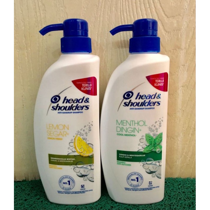 Head&amp;Shoulders Shampoo 400ml//850ml Murah