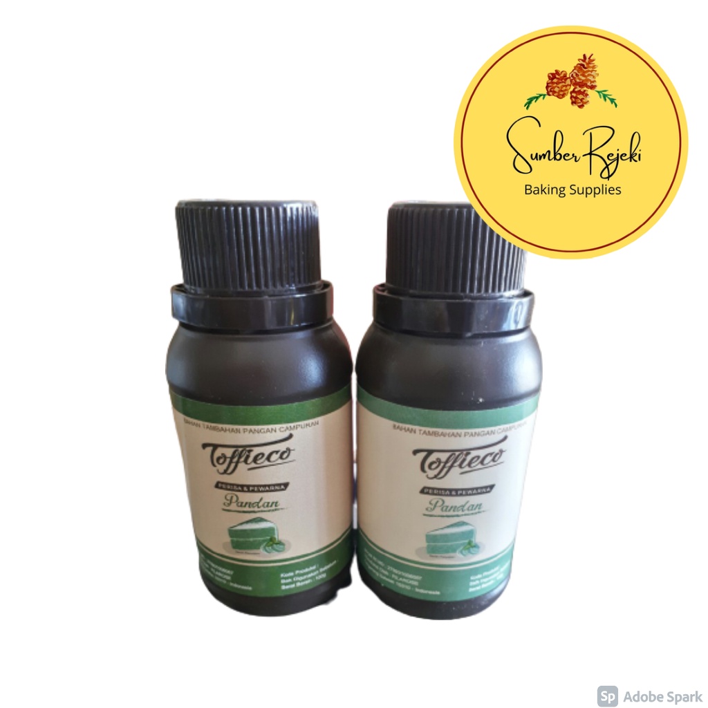 

Toffieco Pasta Pandan 100 Ml