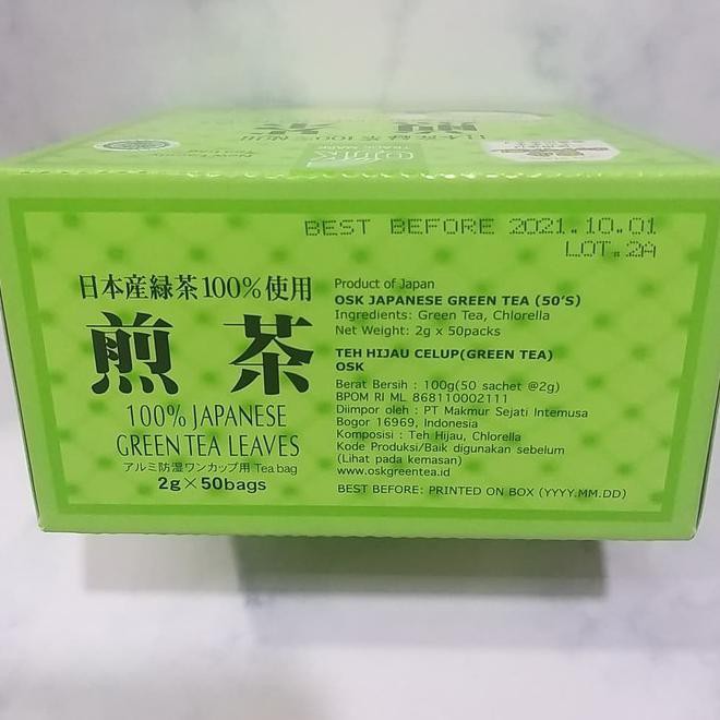 

4tdg green tea osk japanese / osk green tea jepang / osk teh hijau jepang nwix