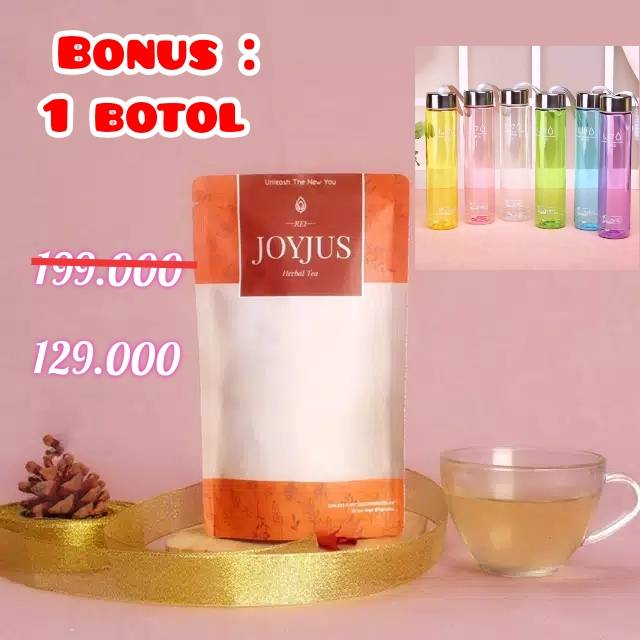 JOYJUS SLIM BEAUTY TEA pelangsing herbal alami / pelangsing diet