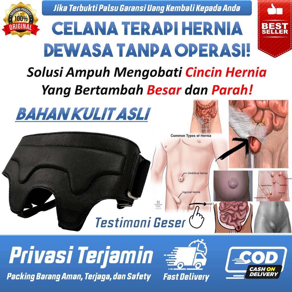 Celana Hernia TS Khusus Dewasa Ingunial Obat Penahan Mencegah Usus Turun Terapi Kesehatan Bayi Balit
