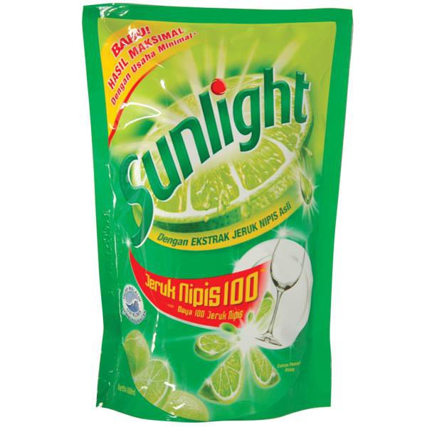 Harga Grosiran SUNLIGHT LIME POUCH 755 ML COD