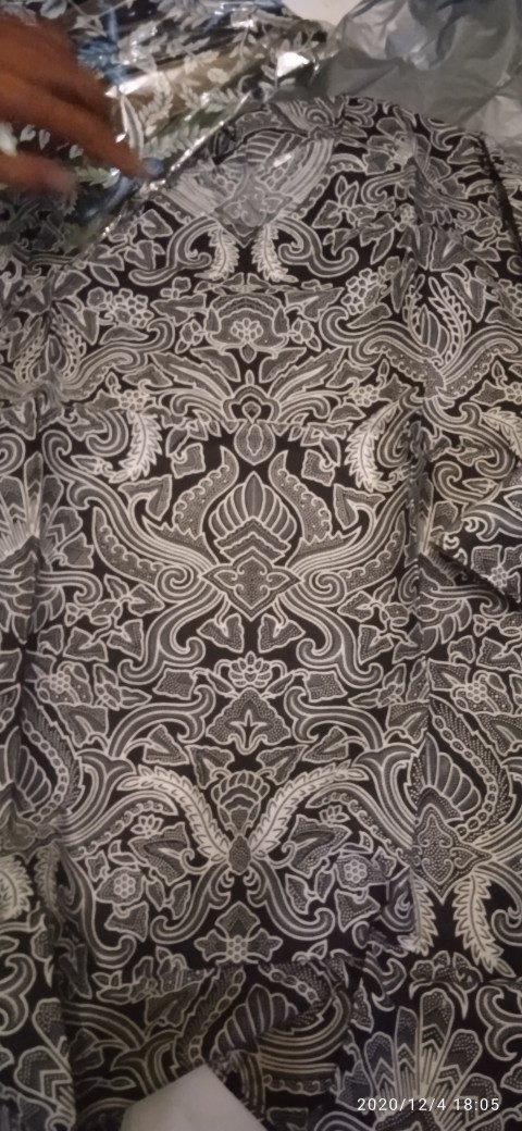 Gamis All Size & Jumbo Batik Prada Bakung Kembang Gede B153 Fashion Muslim