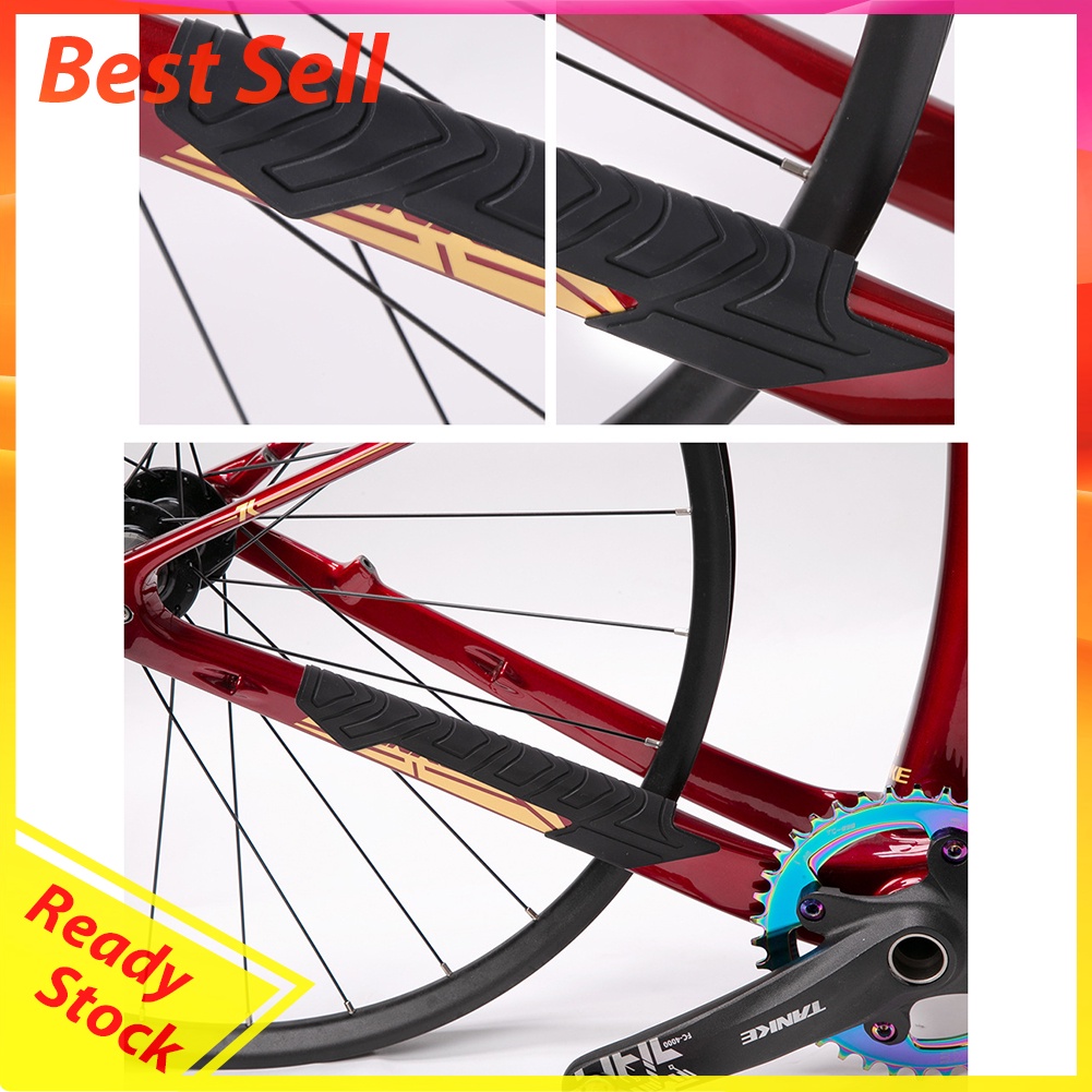 Road Bicycle Frame Downtube Scratch-Resistant Sticker MTB Chain Frame Guard