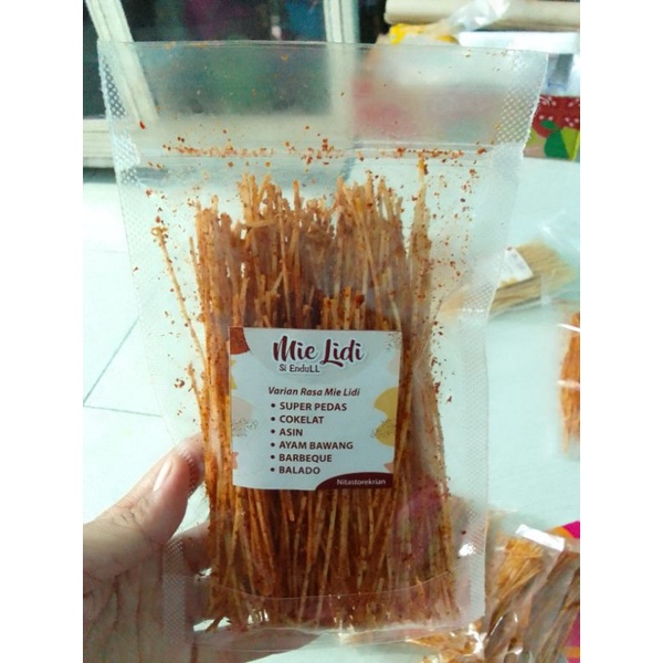 

Mie Lidi/ Mie Biting Mantul