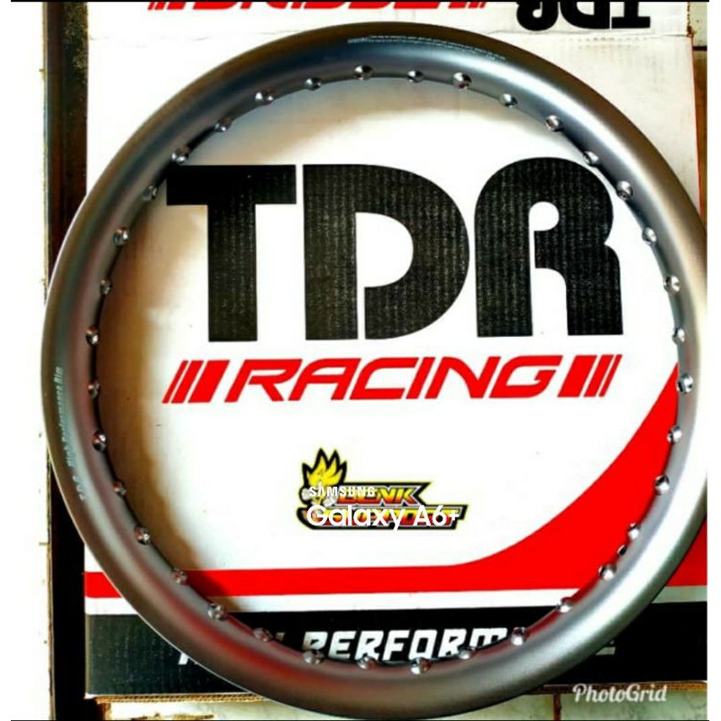 Velg Pelek Jari Jari Ruji TDR U Shape 140 ring 17 Titanium (1 biji) Original