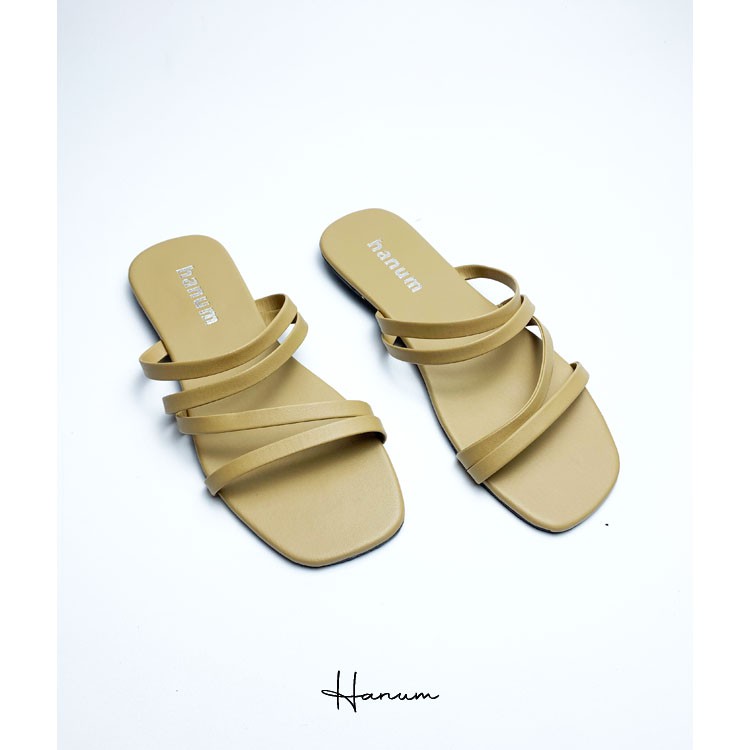 Hanum - Sandal Wanita Flat Slip Hanum HS04