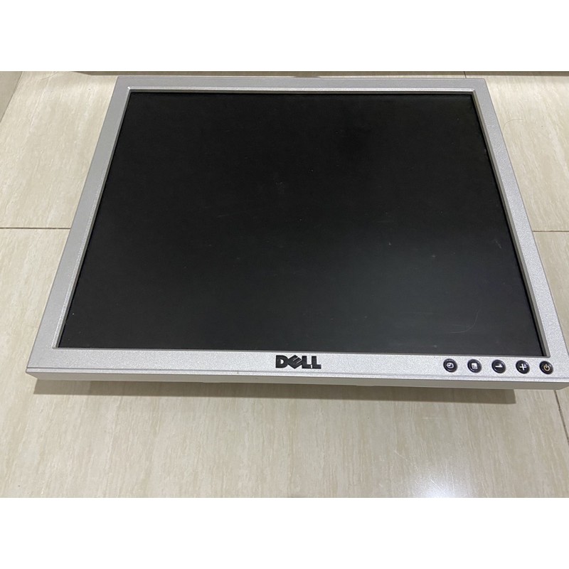 Monitor Dell 17inch Square Flat Black Silver