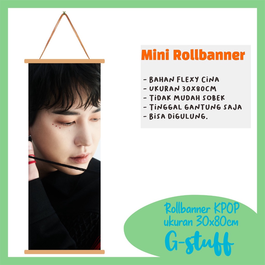 Mini Roll Banner Kyuhyun Super Junior