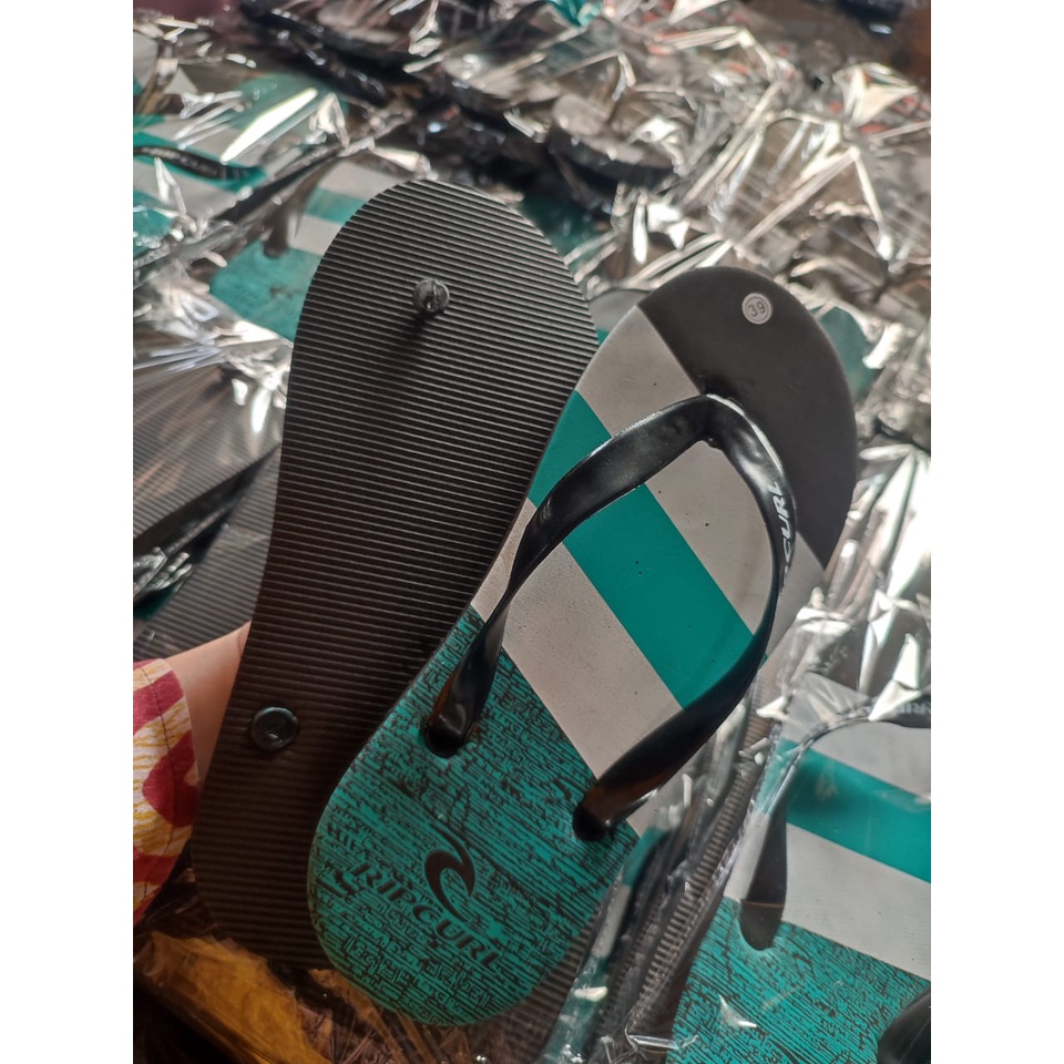 Sandal Jepit Pria RC Model Miring | Sendal Distro Surfing Casual | Sandal Jepit