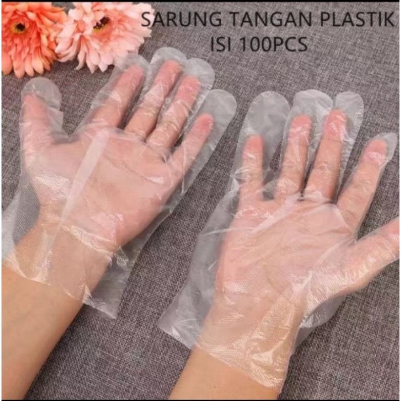 Sarung Tangan Plastik isi 100pcs