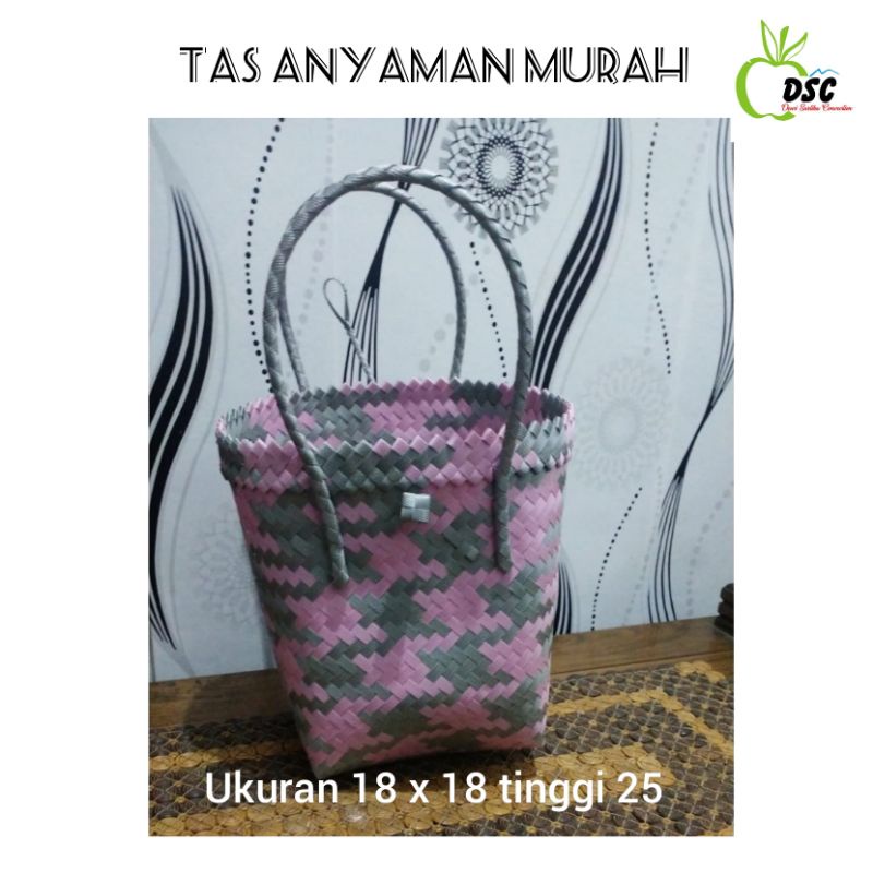 tas anyaman tas hajatan premium tas berkat decoupage murah