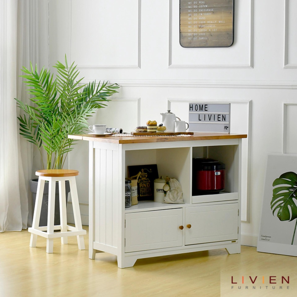 Meja Makan, Model Livien, Meja Makan Multifungsi, Meja Makan Minimalis, Dining Table, Meja Makan Mur