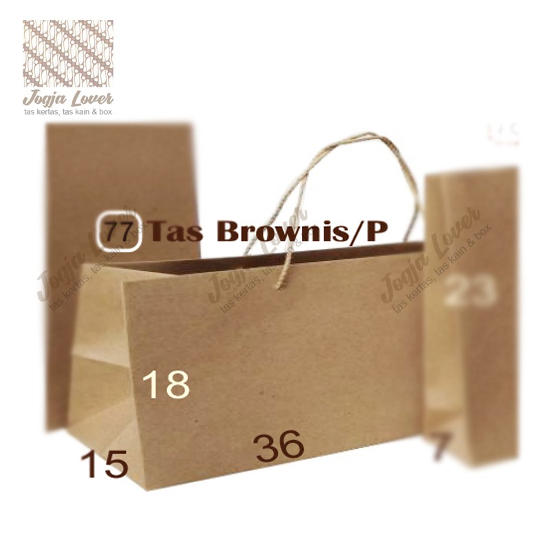 

Tas Kertas Polos Brownis /p Isi 6 (enam) pcs