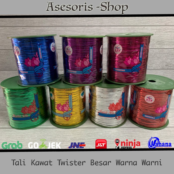 

Tali Pita Kawat Souvenir Besar Warna Warni