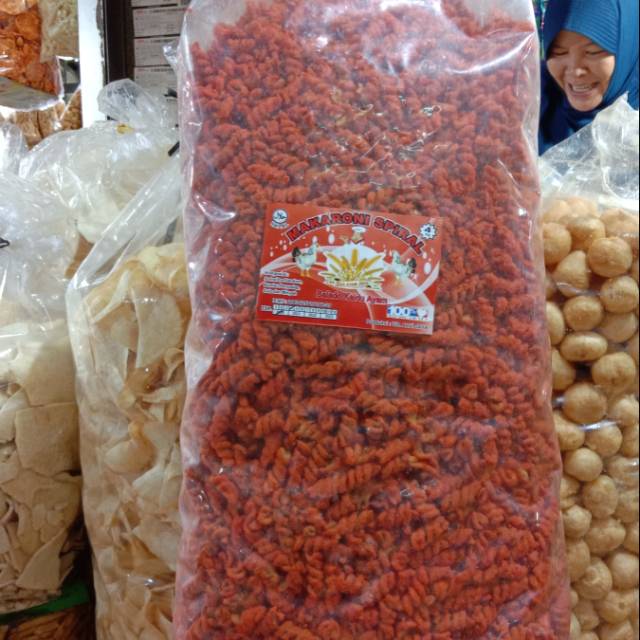 

Makroni Spiral balado, sapi panggang , jagung manis 4kg