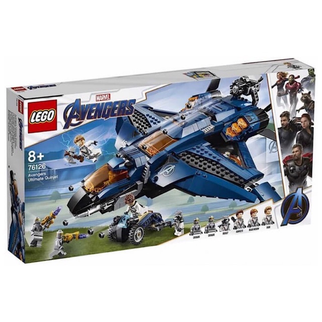 LEGO 76126 SUPER HEROES Avengers Ultimate Quinjet