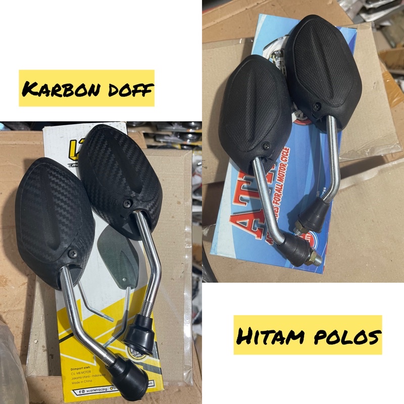 Spion Beat Mini Kecil Tangkai Chrome - spion honda beat scoopy vario supra blade dll