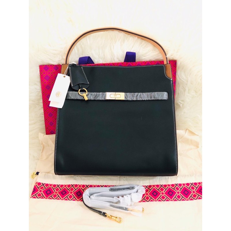 TORY BURCH LEE RADZIWILL DOUBLE BAG