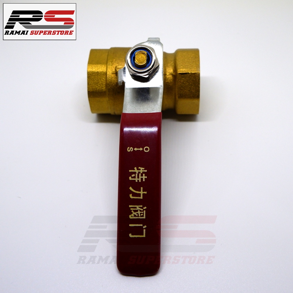 Ball Valve Stop Kran Kuningan Brass