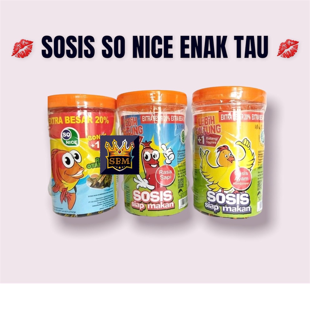 Jual Sosis So Nice Siap Makan Rasa Ayam Sosis So Nice Siap Makan Rasa