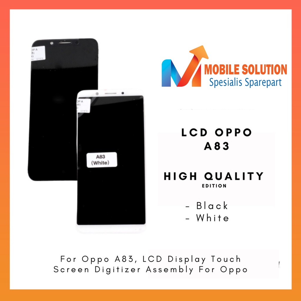 Grosir LCD Oppo A83 ORIGINAL 100%  Fullset Touchscreen - Parts Kompatibel Dengan Produk Oppo Garansi 1 Bulan + Packing / Bubbel