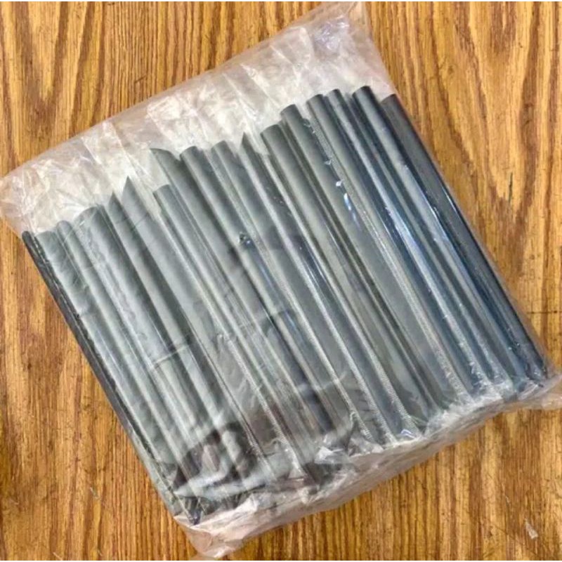 

Sedotan Bubble Steril Hitam runcing Isi 100pcs ( Sedotan steril 12mm)
