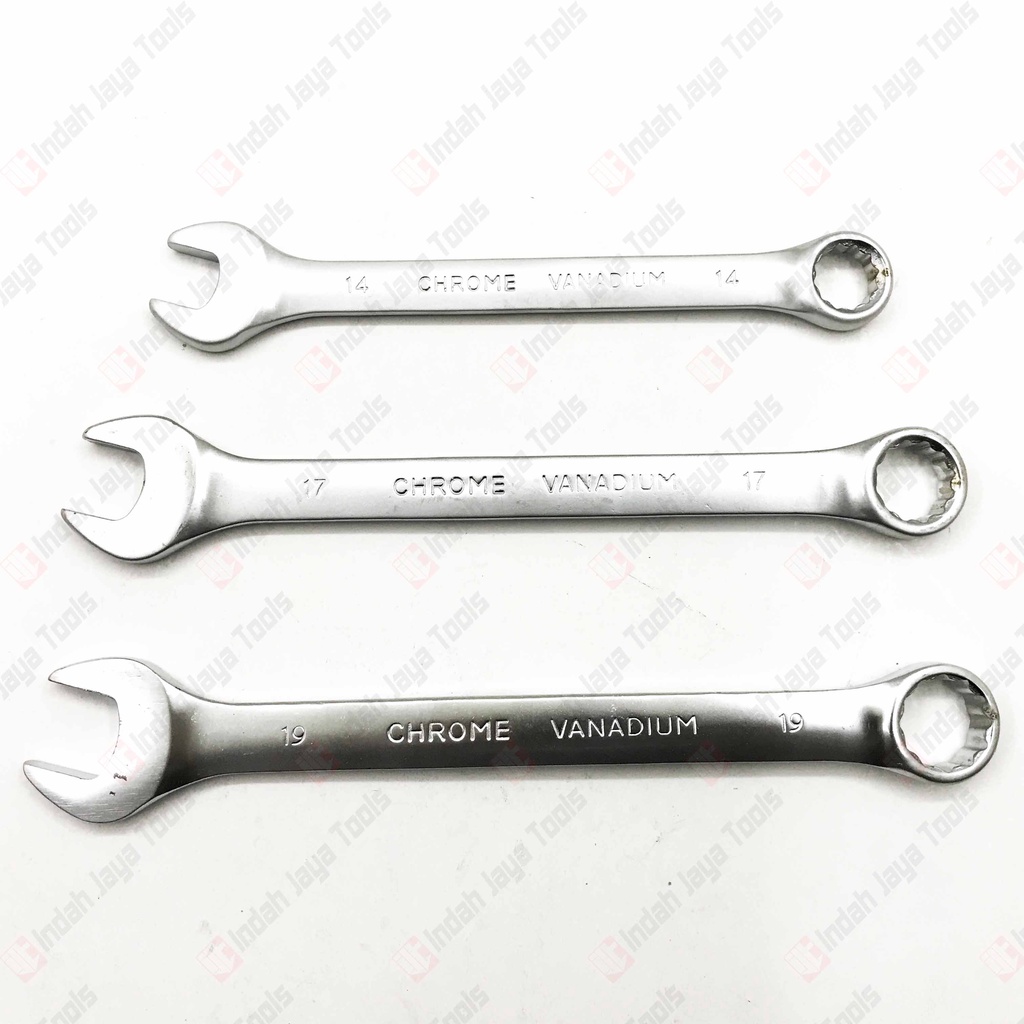 NASA Kunci RING PAS 14 15 16 17 18 19 mm SATUAN Combination Wrench