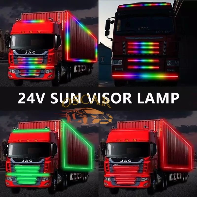 Lampu LED Canter Net Light Strip 24 Volt Untuk Truck Bus 1.5M 2M 2.5M