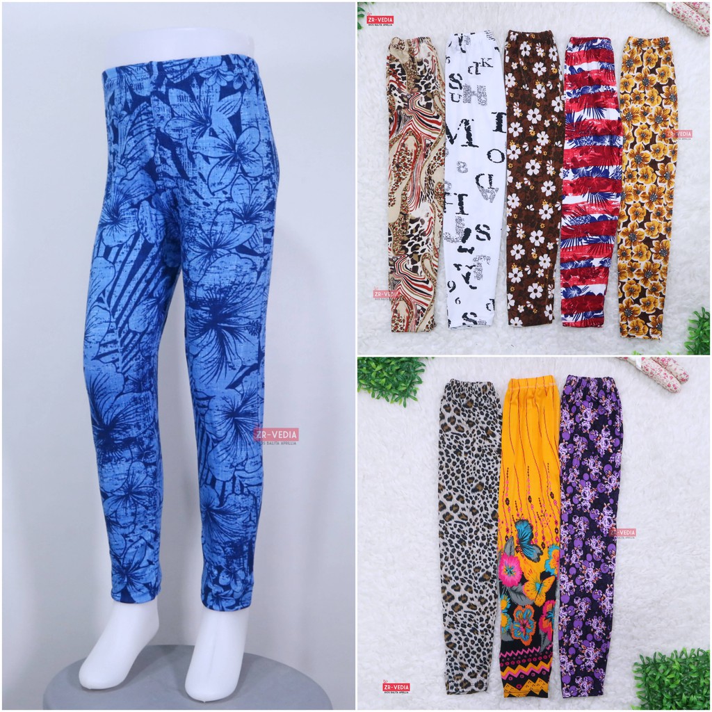 Legging Motif uk 5 6 Tahun  Leging Anak  Perempuan  Celana  