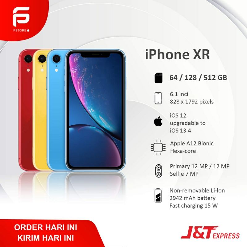 iPhone XR  LIKE NEW GARANSI  BY OFFICAL STORE SHOPEE PSTORE