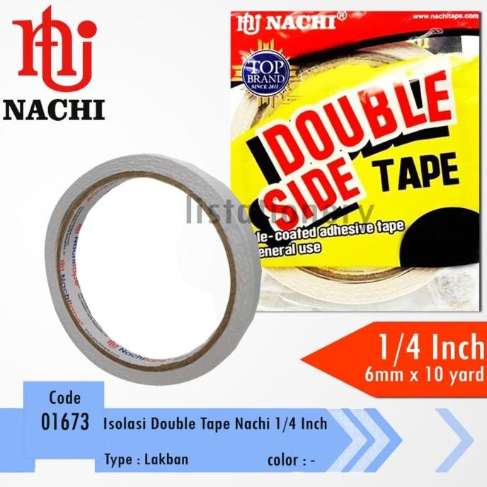

{{{{}}] Isolasi Double Tape Nachi 1/4 Inch