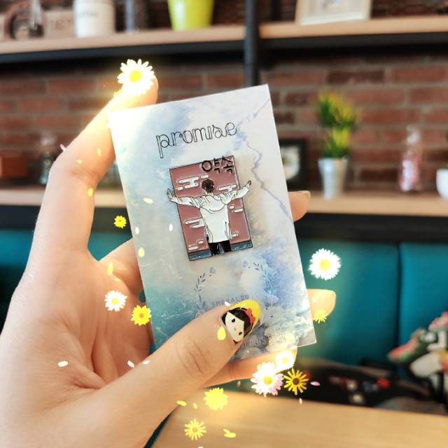 Promise Jimin bts enamel pin